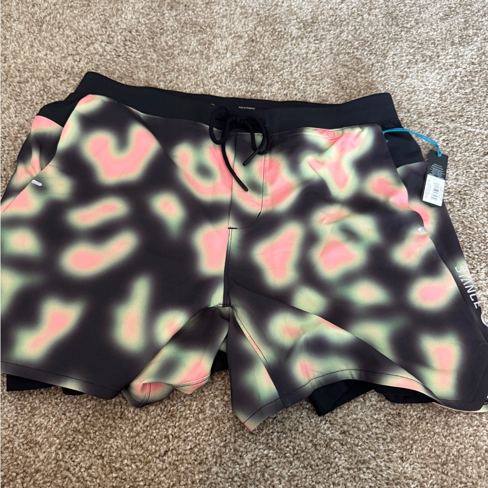 Stance Men's Flux Liner Athletic Shorts - Large